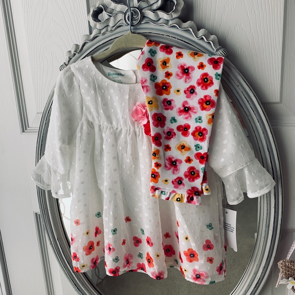 Nannette 2 piece floral outfit